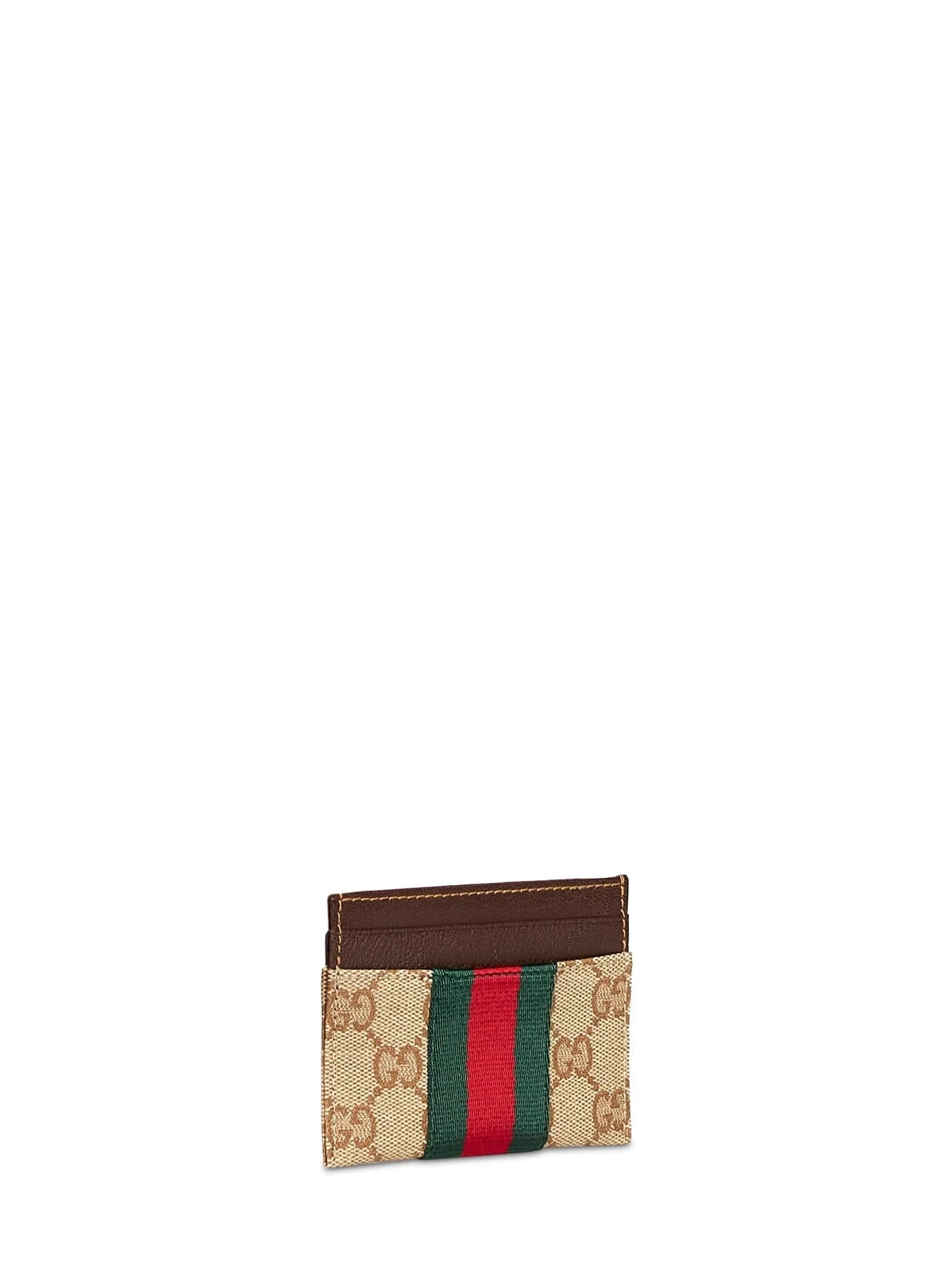 Gucci With Web Stripe Card Case — Wallets 2