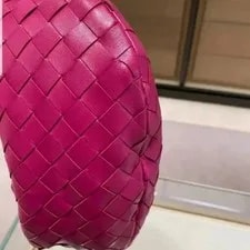 Bottega Veneta Jodie Mini , Authentic, Cinnabar Color 3