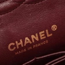 Chanel Matelasse W Flap Shoulder Bag Calf Cowhide r0_0608 4