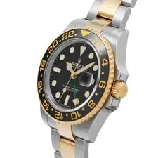 Rolex GMT-Master II 116713LN Black Dial Stainless Steel / Yellow Gold #W693 2