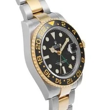 Rolex GMT-Master II 116713LN Black Dial Stainless Steel / Yellow Gold #W693 3