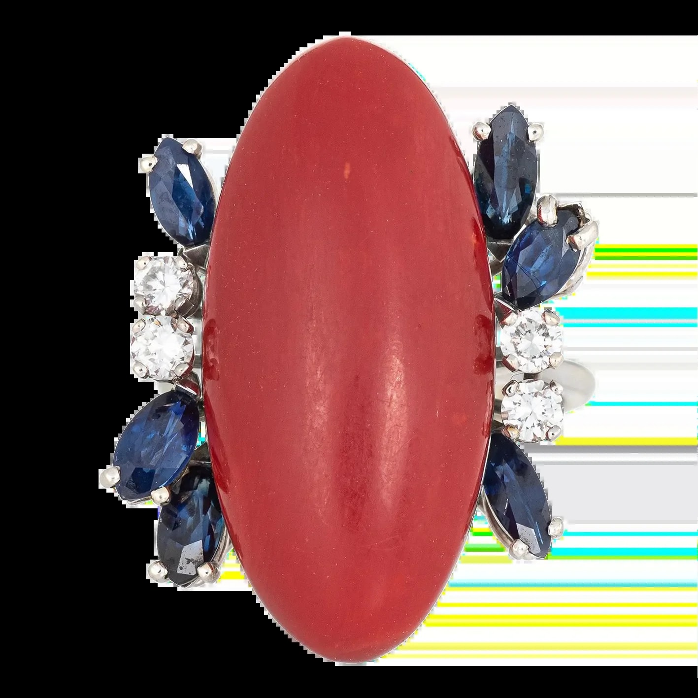 Sardinian 18 Karat Fine Cocktail Size 5.5 — Jewelry — resale