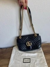 Authentic Medium Gucci GG Marmont in and 3