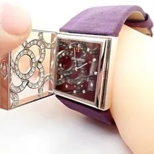 ! Authentic Audemars Piguet Danae 18k White Gold Diamond Satin 2