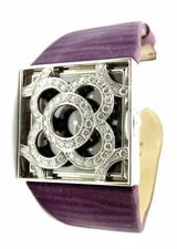 ! Authentic Audemars Piguet Danae 18k White Gold Diamond Satin 4