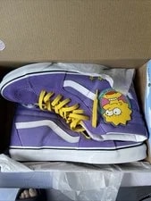 Vans Sk8-Hi the Simpsons Lisa 4 Prez Sz.12 ’S High Top New 2