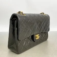 Auth [6gc3356] Chanel Matrasse W Flap WChain Gol... 2