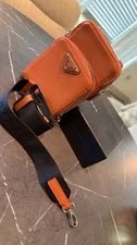 Prada Crossbody Phone Zip Detachable Logo Strap 4