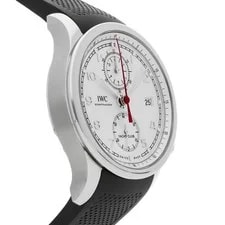 IWC Portugieser Yacht Club Chronograph Steel Auto 43mm Rubber Strap IW3905-02 3