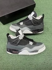 Jordan — Size 10 - Air Jordan 4 Retro 2024 Fear — Sneaker — resale