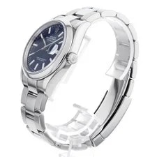 Rolex Datejust 36 126200 Blue Bar 3 Rows Oyster Breath Random Number Second ... 2