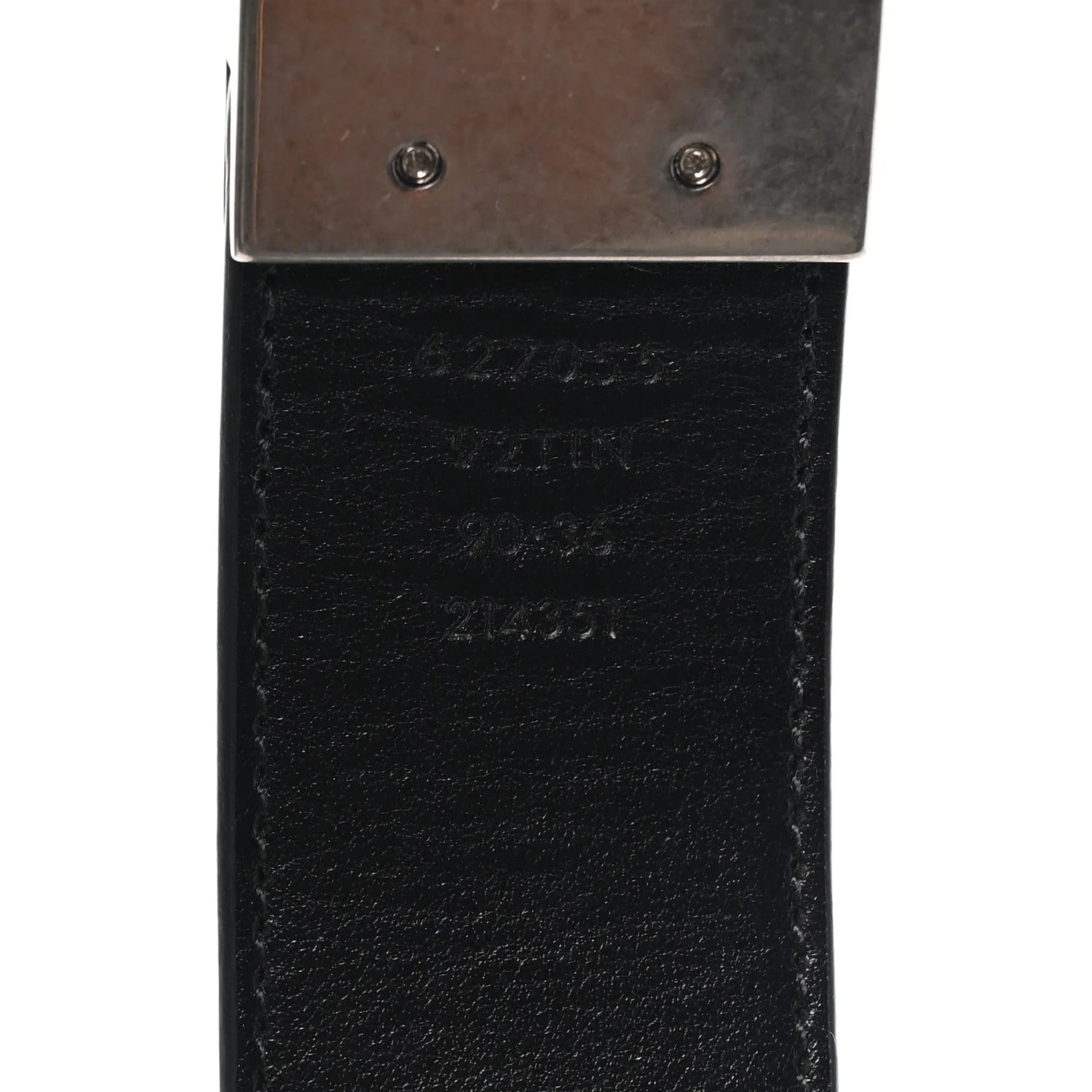 Plutone Palladium Double G Reversible 37mm Belt 90 36 3