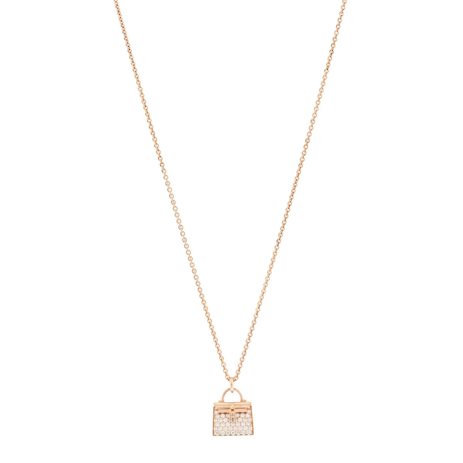 Hermès — 18K Rose Gold Kelly Amulettes — Jewelry — resale
