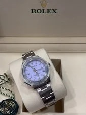 2025 Rolex Oyster Perpetual 277200 Lavender Dial on Oyster Complete 2