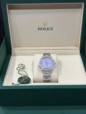 2025 Rolex Oyster Perpetual 277200 Lavender Dial on Oyster Complete 4