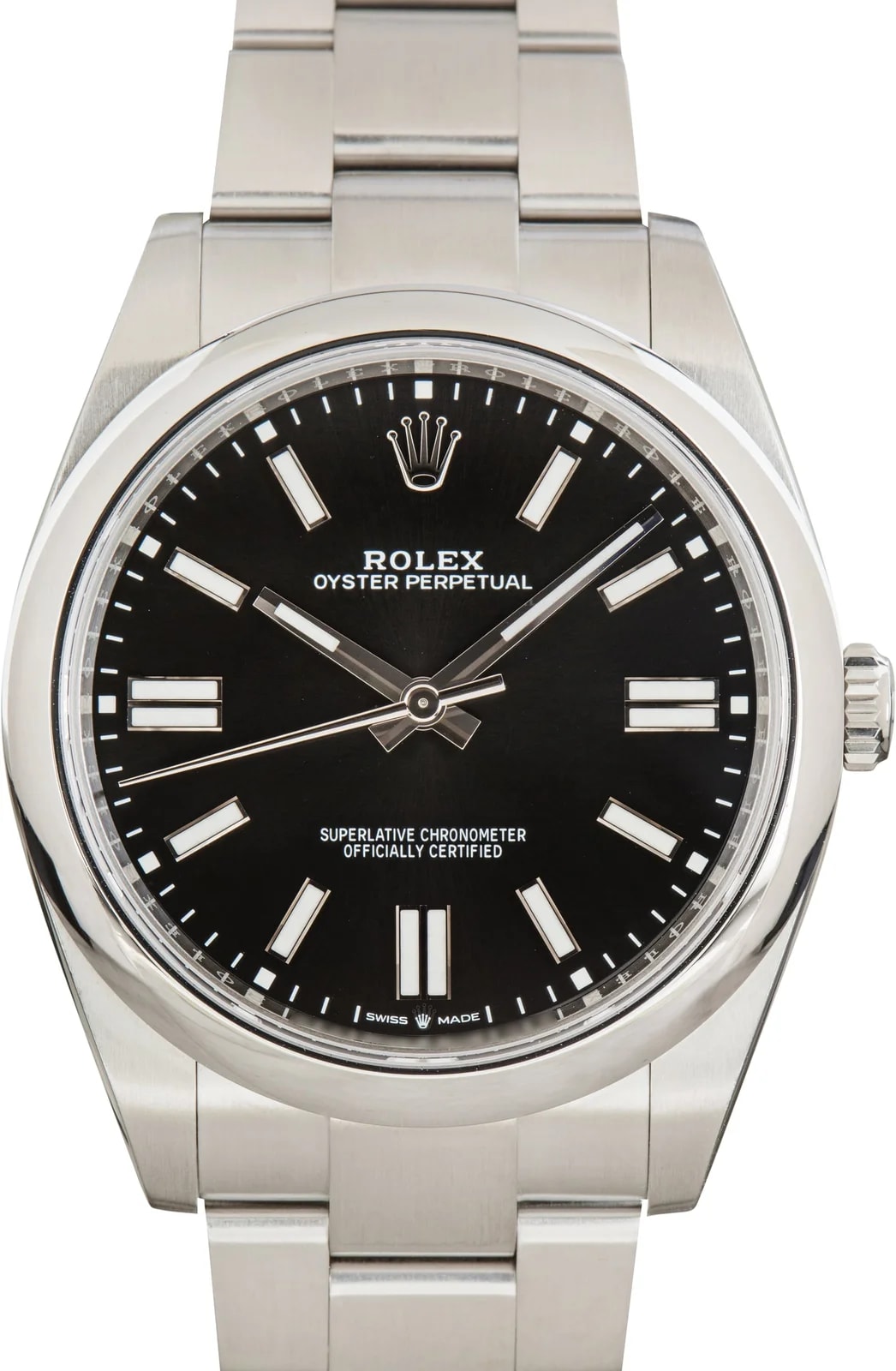 Rolex — Rolex Oyster Perpetual 41 Black Dial Ref 124300 — Watch — resale