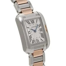 Cartier Tank W5310019 ( 3485) 30.2mm Silver #WW3682 3