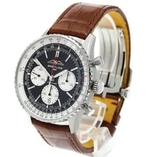Breitling Navitimer B01 Chronograph 43 AB0138 43mm SS Black Dial #C2174 2