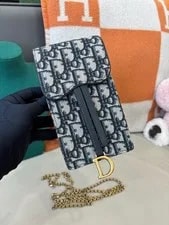 Dior — Christian Dior Mini Chain Crossbody Monogram — Handbag — resale