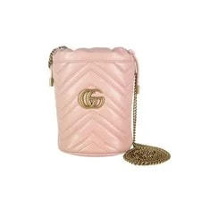 Gucci GG Marmont Small Bucket Crossbody 575163 2