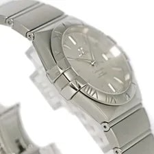 Omega Constellation 123.10.35.20.02.001 35mm SS Silver Dial Automatic Box #KN474 3