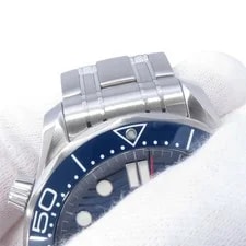 Omega Seamaster 210.30.42.20.03.001 Stainless Steel 42mm Blue Dial #TZW278 4