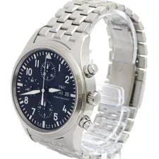 IWC Schaffhausen — IWC Schaffhausen Pilot Chronograph Automatic Stainless Steel — Watch — resale
