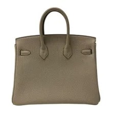 Hermes Birkin 25 C Tortue Hardware #OK093 2
