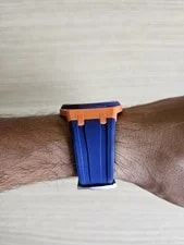 Audemars Piguet X Swatch Royal Pop Orenji Hachi SSX03L103N With Strap 2