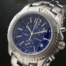 Tag Heuer — TAG Heuer Link CJ1110 Chronograph Quartz SS From Japan — Watch — resale