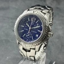 TAG Heuer Link CJ1110 Chronograph Quartz SS From Japan 2