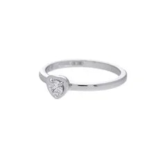 Cartier B4087950 Ring K18 White Gold WG Diamond From Japan 4