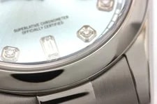 Rolex 118206A Day-Date 36Watches 10P Diamond Ice Blue Dial Platinum 【4... 4