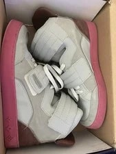 Yeezy — Yeezy LV Style ’s High Top Lace Up Strap Light — Sneaker — resale