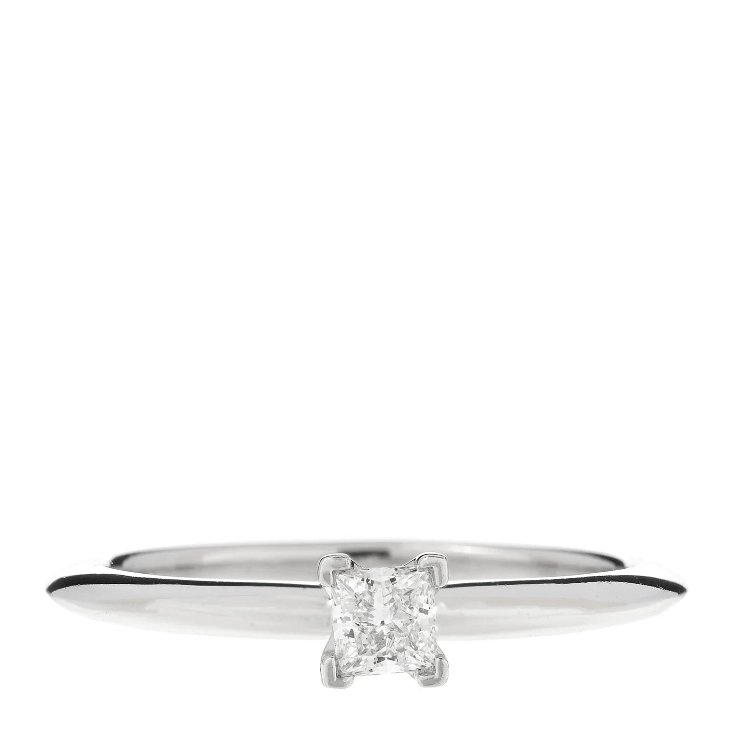 Tiffany & Co. — .21ct Solitaire Lucida Engagement 53 6.25 — Jewelry — resale