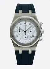 Audemars Piguet Royal Oak Chronograph W/ Archives 18K White Gold Ref. 26022BC 4