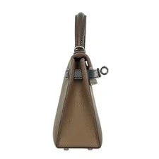 Hermes Epsom Mini Kelly II Etoupe/ /Ecorce 4