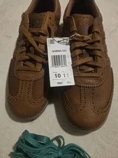 Size 10 Adidas Samba OG Brogue Pack - Dust NEW 2