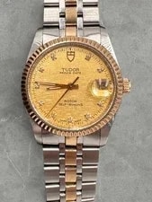 Tudor — Tudor Prince Date 18K Gold and 34MM Steel Ref. 74033 — Watch — resale