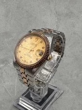 Tudor Prince Date 18K Gold and 34MM Steel Ref. 74033 4