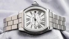 Cartier Tank Solo Small Model ’ 31 Mm Silver Dial Red Leather W5200005 4