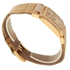Patek Philippe Twenty-4 18k Rose Gold Quartz Diamond Pave 4910R-001 3