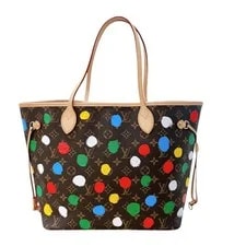 Louis Vuitton — Louis Vuitton Neverfull Yayoi Kusama Collaboration #OKB2131 — Handbag — resale