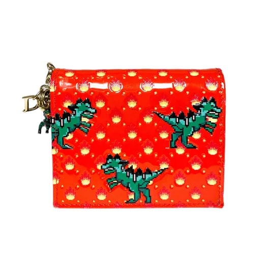 Dior — Dior Dino Print Wallet — Accessory — resale