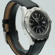 Breitling Colt Automatic A17380 Steel 40mm Black 3