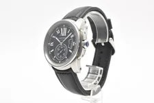 Cartier Calibre de W7100041 3389 Auto Black Dial 3