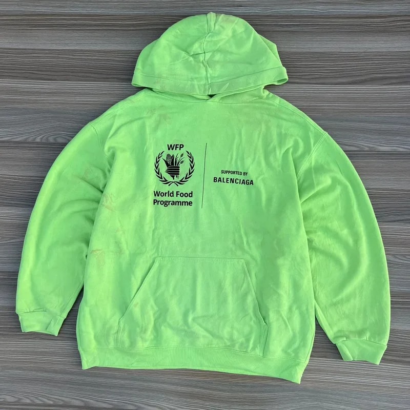 Balenciaga — Balenciaga Neon (WFP) Hoodie. — streetwear — resale