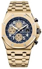 Audemars Piguet — Audemars Piguet Offshore Chronograph Brick YG Boutique Blue 26470BA.OO.1000BA.01 — Watch — resale