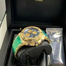 Audemars Piguet Offshore Chronograph Brick YG Boutique Blue 26470BA.OO.1000BA.01 4