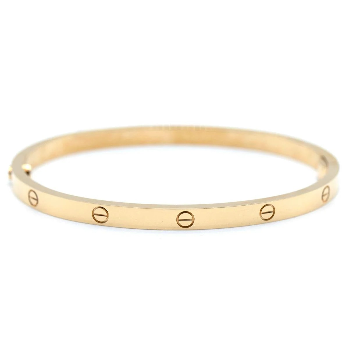 Cartier — Cartier Love Bracelet, Small Model 16 With Box — Jewelry — resale